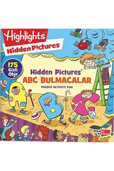 Dikkat Atölyesi Yayınları Hidden Pictures ABC Bulmacalar / Kolektif / Dikkat ...