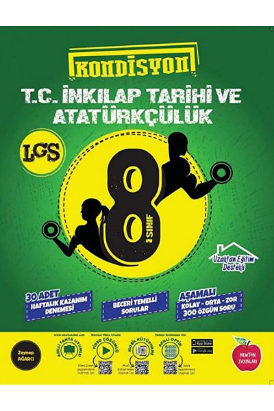 Newton Yayınları 8.فئة T.Cتجربة تاريخ إنكلبور والنشوة / منشورات نيوتن /9786057387127