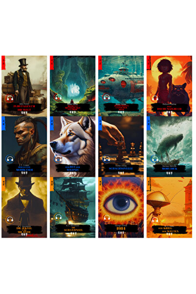 TGR PUBLICATIONS Almanca Hikaye (qr Kod Ile Dinlemeli - Alıştırmalı) 12'li Se...