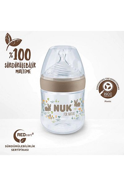 Nuk Tavşan 150 ml For Nature Biberon