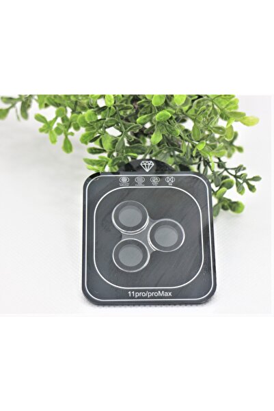 Tezcan Aksesuar IPHONE 11 PRO/11 PRO MAX Uyumlu Safir Cam Koruma Takma Aparat...