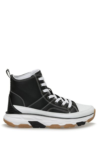 Kinetix VIOLE PU HI W 3PR Black Women's High Sneakers