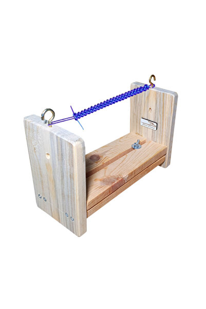 Barış Dizayn Doğal Ahşap Uzunluk Ayarlı Bileklik Örme Aparatı Bileklik Halhal...