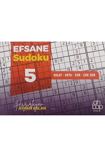 Ahbap Kitap Efsane Sudoku 5 / Kolektif / Ahbap Kitap / 9786257710459