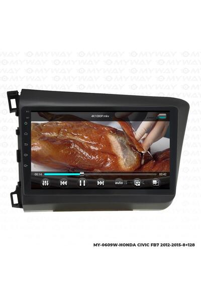MYWAYY HONDA CİVİC FB7 ANDROİD 12 MULTİMEDYA CARPLAY 4GB RAM+64GB HDD NAVİGAS...