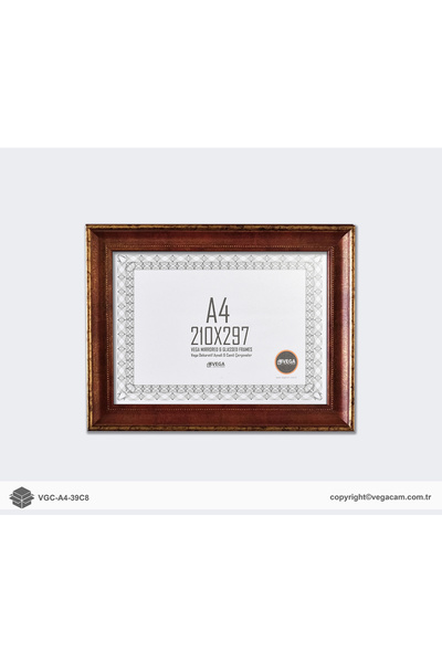 VEGA Diploma Sertifika Çerçevesi 25x35