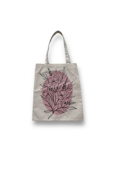 Toz Vintage Canvas Floral Patterned Double Sided Patterned Cloth Shoulder Bag