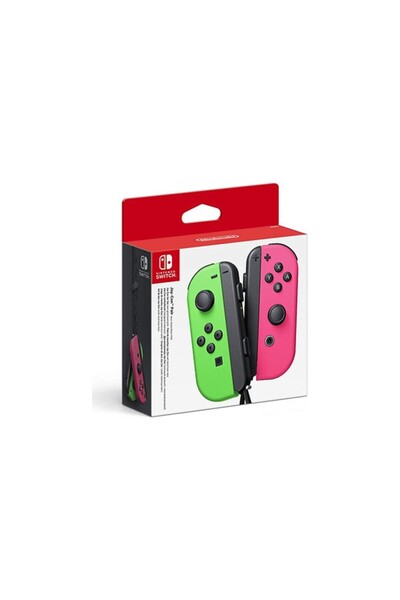 Nintendo Switch Joy-Con Controller İkili Neon Yeşil ve Pembe