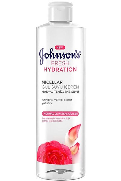 Johnson's Rose Water Essence Micellar Makeup Cleansing Water 400 Ml Makeup Remover