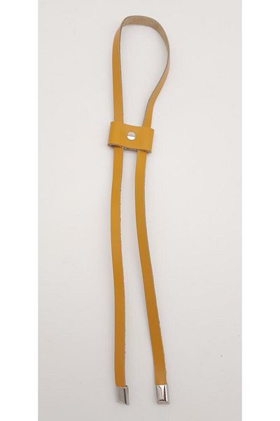 angel çanta aksesuar Αξεσουάρ Angel Bag Mustard Πραγματικό Δέρμα Συσκευασία Ασημί Μεταλλικό