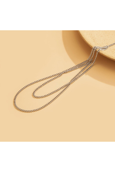 Classy Gümüş Bacak ve Uyluk Zinciri, Kadın Bacak Aksesuar, Leg Chain