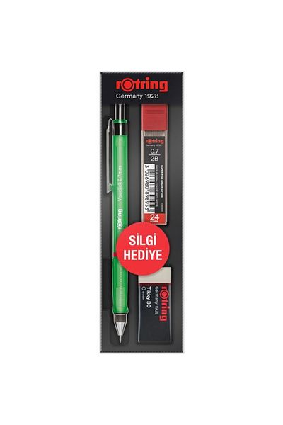 Rotring Visuclick Versatil Pencil School Set Green 0.7 Mm RO-VK07