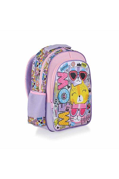 Sunman Cat Patterned School Bag OTTO48343