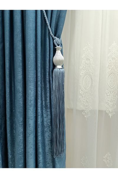 MGEHOME Background Curtain Ceiling Tie Tassel Braçol 1 Piece