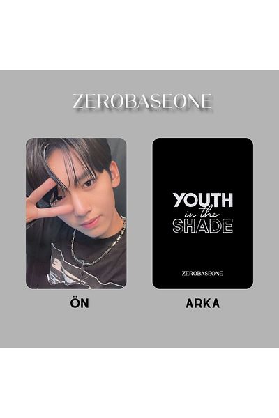 Kpop Dünyasi ZEROBASEONE مجموعة الكمبيوتر الشخصي "الشباب في الظل" 2