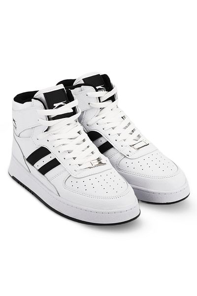 Slazenger DAPHNE HIGH Ανδρικά παπούτσια Sneaker Λευκό / Μαύρο