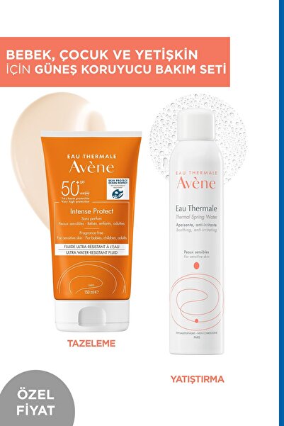 Avene Bebek, Çocuk ve Yetişkin İçin Güneş Koruyucu Bakım Seti