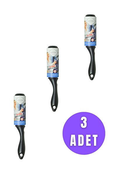 bimbambom Tüy Toplamama Rulosu, 3 Adet 60 Yapraklı Tüy Toplayıcı, Roller Yapı...