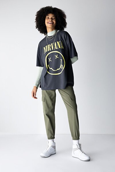 DeFacto Παντελόνι Cool Cargo Jogger Normal Waist Gabardine 100% βαμβακερό