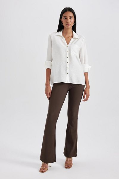 DeFacto Regular Fit Long Sleeve Shirt M9407az23au