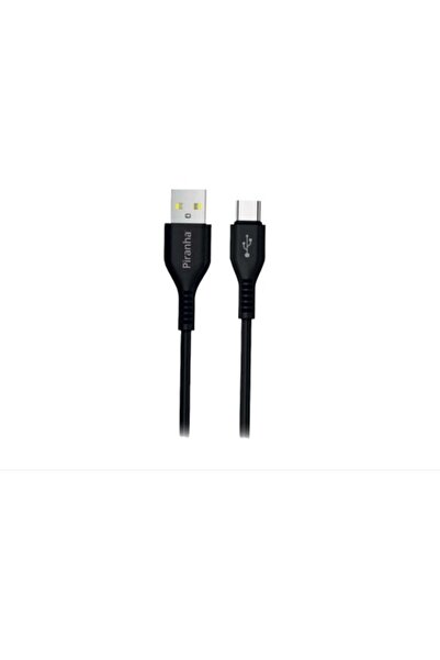 Piranha 3343 18 W 3.0a Yüksek Hızlı Şarj Kablo . 3.0a Usb Kablo Siyah - Type-...