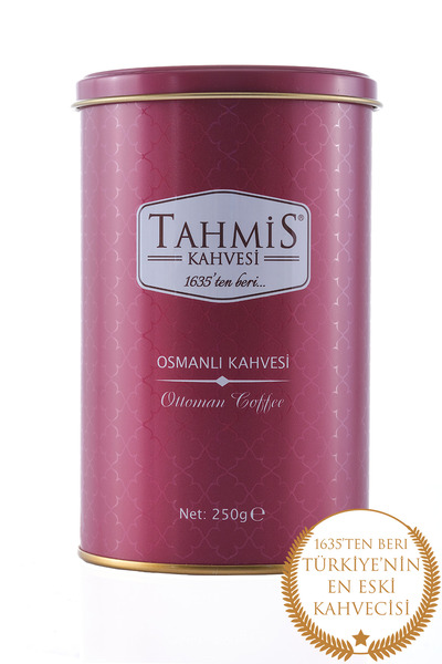 Tahmis Osmanlı Kahvesi (OSMANLI DİBEK - MİRVARİ) 250 gr Teneke - 7 Karışımlı