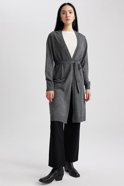 DeFacto Cardigan Regular Fit s výstřihem do V