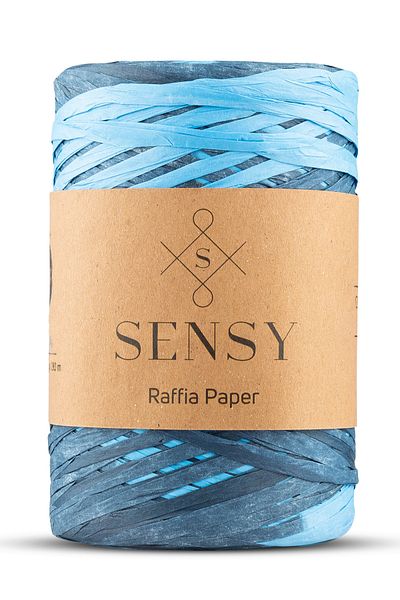 SENSY Knitting frânghie - Albastru