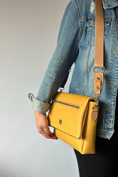 Just Polo Women's Crossbody Bag - Multi-Compartment, Column Strap, 4032-Gb -Gzd-