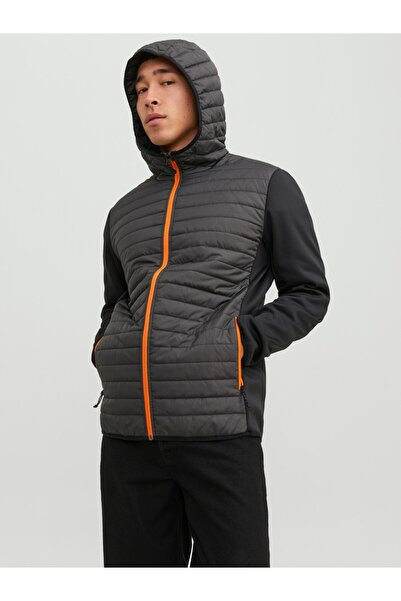 Jack & Jones JACK JONES Erkek Kapüşonlu Şişme Mont 12182242