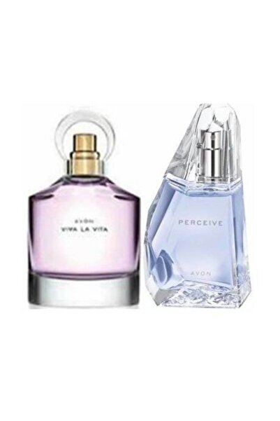 AVON Viva La Vita 50 ml KadınEdp+ Perceive 50 ml Kadın Edp 2li Set