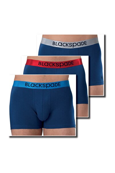Blackspade Ανδρικά Boxer 3 Pack Modern Basics 9470 - Μπλε