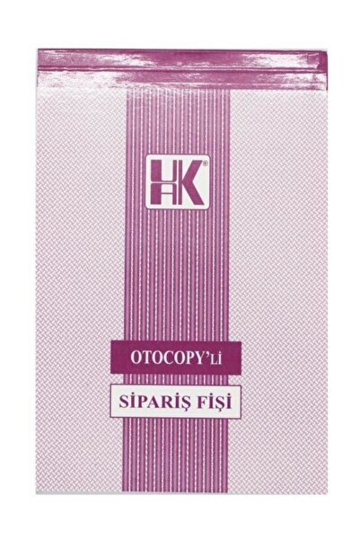 Ofisle Ulaş Otokopili Sipariş Fişi 1/50 2 Nüsha 9,5*13,5 cm.12 ADET