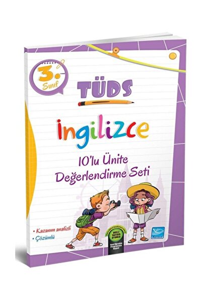 Karaca Eğitim Yayınları 3. Sınıf Tüds İngilizce 10’lu Ünite Değerlendirme Seti