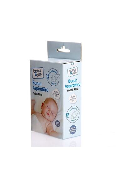 Baby Plus Bebek Burun Aspiratörü Yedek Filtre 12 Adet