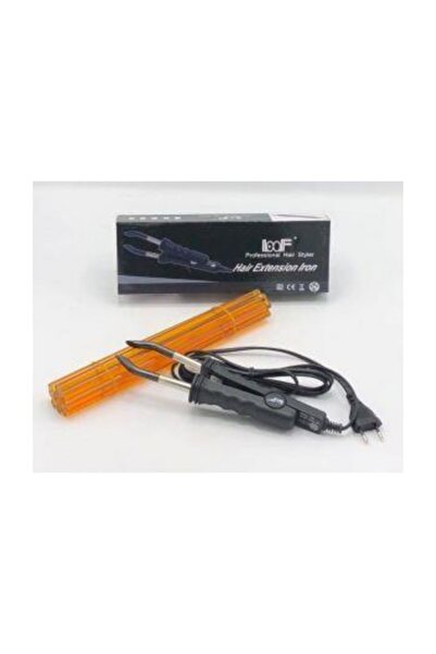 İnter ملقط لحام الشعر، ملقط لحام الكيراتين، لوف مسطح-618