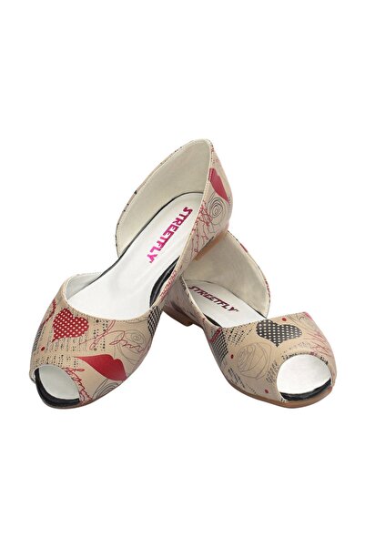 Streetfly Balerini de damă cu imprimeu-color