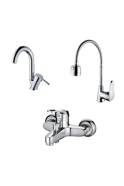 HMS Open Close Bathroom + Kitchen + Sink Set