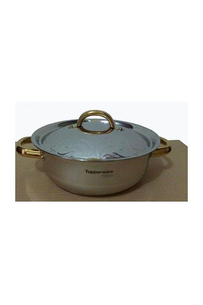 Tupperware Gold Deluxe Pot 3.5 Liters