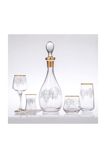 ucuzcuyuzavm 61 Parça 12 Kişilik Cam Su Takımı