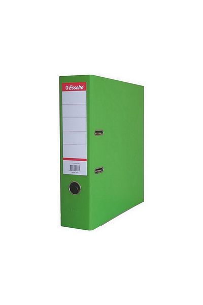 Esselte Wide Plastic Folder (9940) Green 24-Piece Box