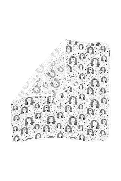 Lunanino Baby Muslin Swaddle Hedgehog