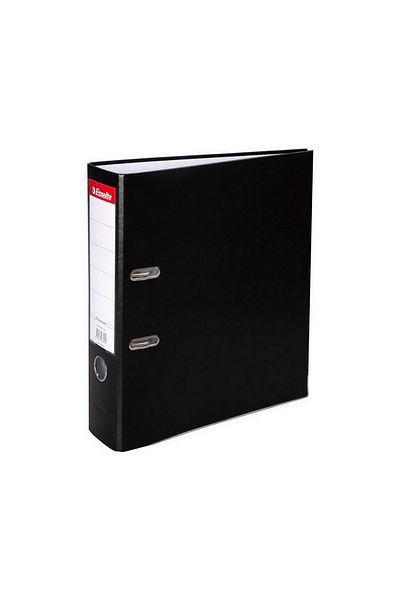 Esselte Wide Plastic Folder (9940) Black 24-Piece Box