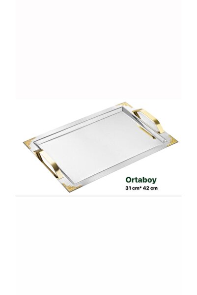 Tiamo صينية حريم ذهبية متوسطة الحجم