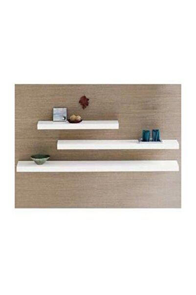 BMD MOBİLYA Üçlü Duvar Raf Seti (50*70*90 CM UZUNLUK 20 CM GENİŞLİK 18 MM KALINLIK)