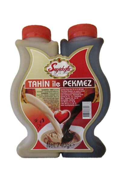 Seyidoğlu Tahin Ile Pekmez 740 gr 2 Adet