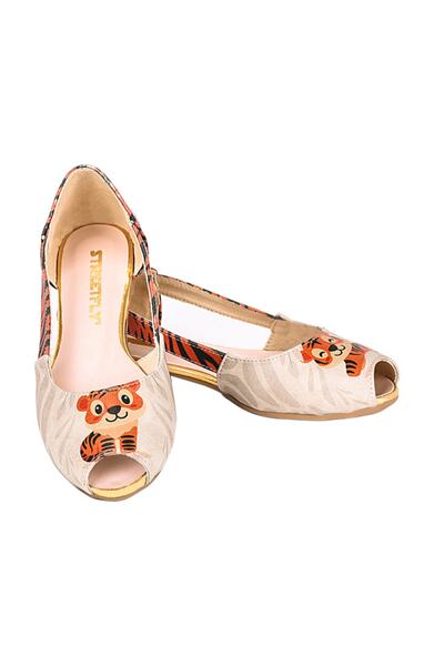 Streetfly Balerini de damă cu imprimeu-color