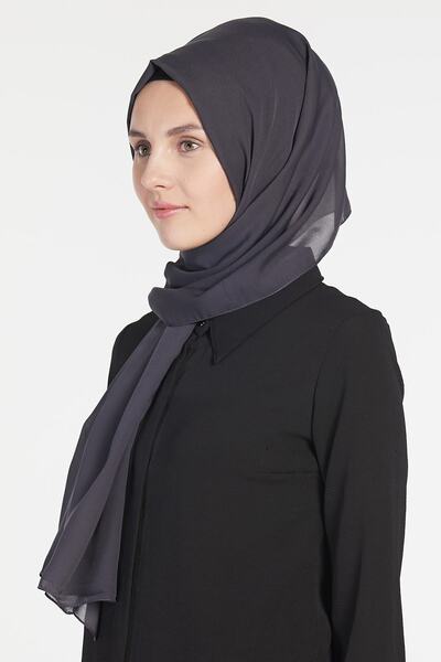 Armine Women's Anthracite Medina Silk Poly Shawl 3060991