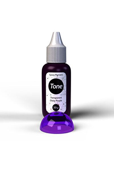 Resinin Tone Transparent Daisy Purple Transparan Epoksi Pigment Renklendirici...