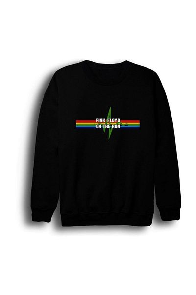 fame-stoned Суитшърт с щампа на Pink Floyd